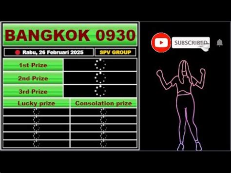 live draw bangkok 09.30|Live draw Bangkok .